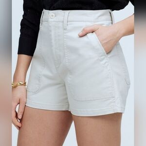 Madewell Shorts Womens 29 The Perfect Vintage Fatigue Short High Rise Tan Khaki